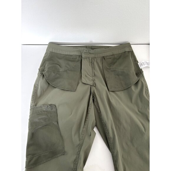 Eddie Bauer Pants 6 Cropped Hiking Pocket Gorp Core Outdoor Trail Cottage Core - Picture 10 of 14
